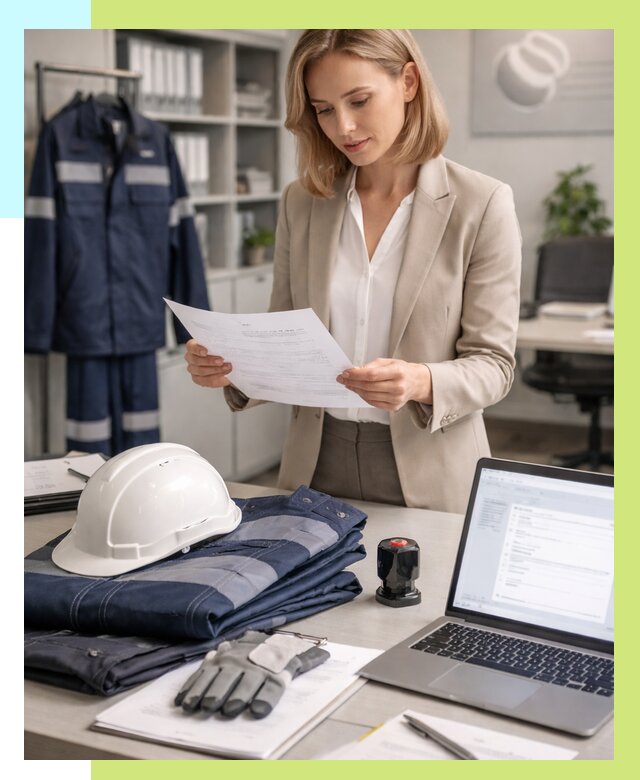 Сертификация спецодежды в Новокузнецке от 7192 р. | Алешин-Нвк