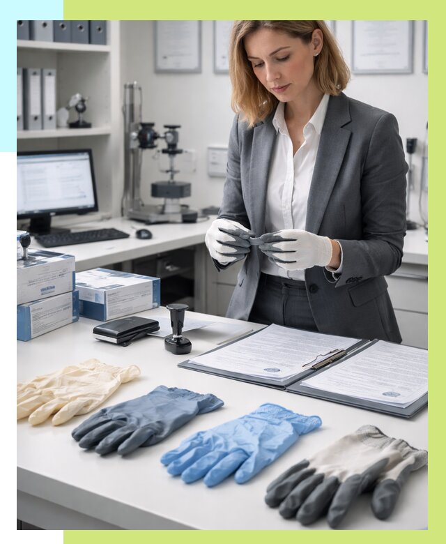 Сертификация перчаток в Новокузнецке от 8733 р. | Алешин-Нвк