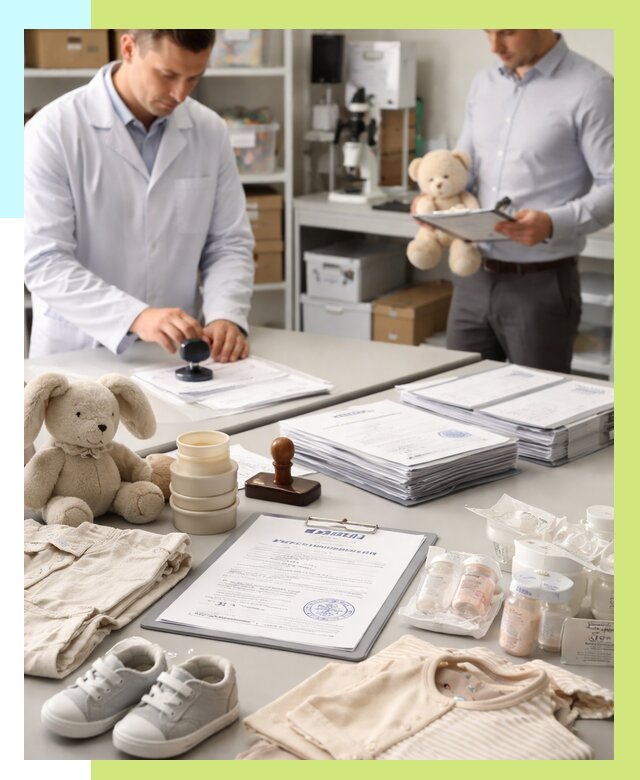 Сертификация детских товаров в Новокузнецке от 15411 р. | Алешин-Нвк