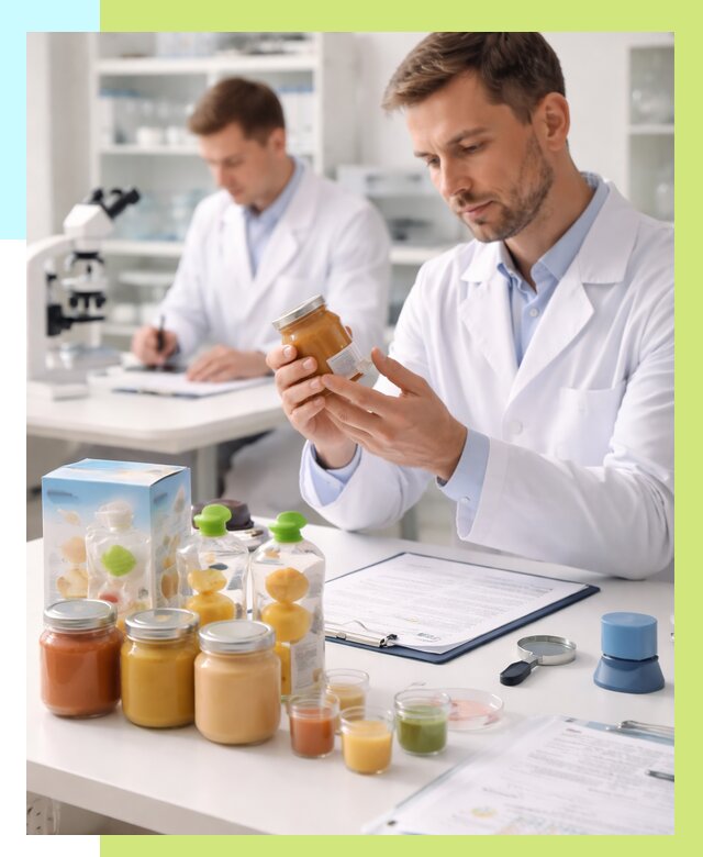 Сертификация детского питания в Новокузнецке от 30822 р. | Алешин-Нвк