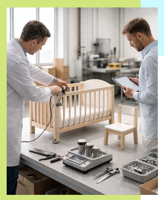 Сертификация детской мебели и проверка безопасности в Новокузнецке