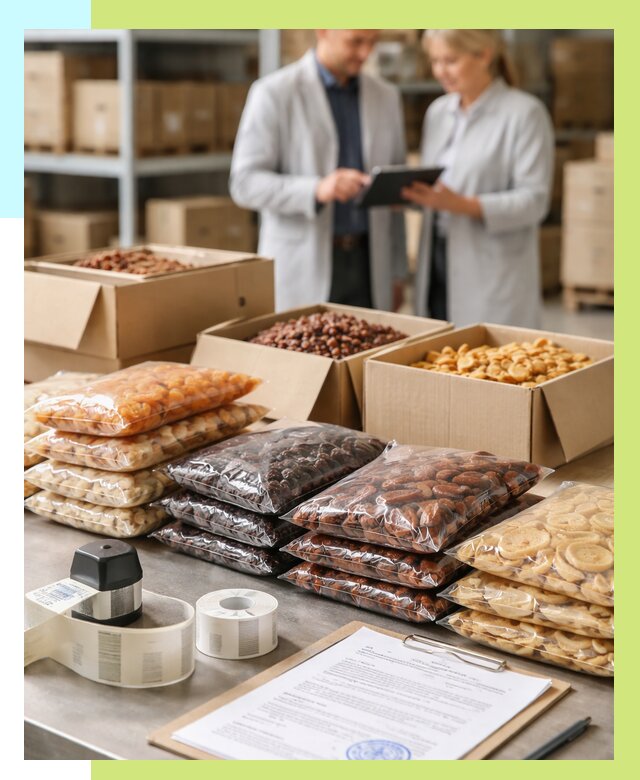 Сертификация сухофруктов в Новокузнецке от 12329 р. | Алешин-Нвк под ключ