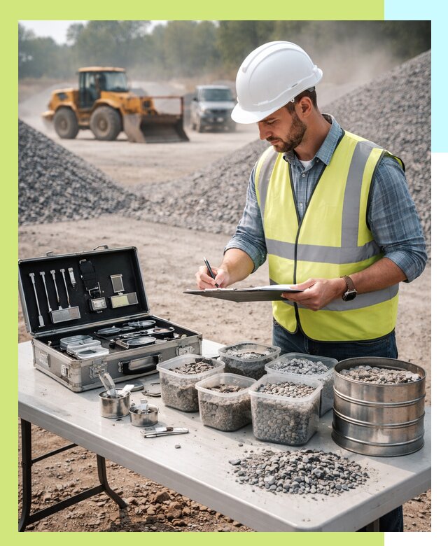 Сертификация щебня в Новокузнецке по ГОСТу и техническим требованиям