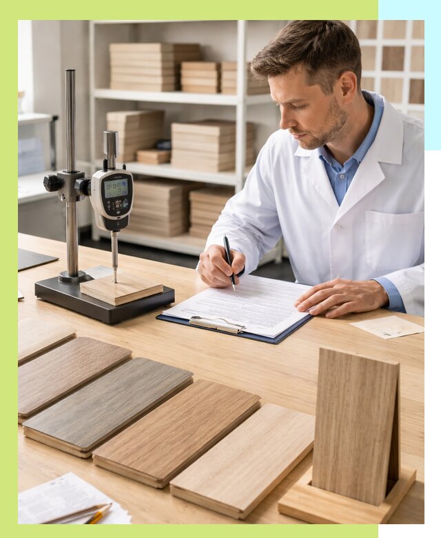 Сертификация ламината с испытаниями и оформлением документов в Новокузнецке