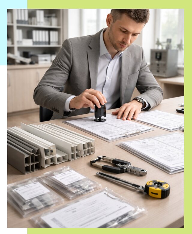 Сертификация ПВХ продукции в Новокузнецке от 8733 р., Алешин-Нвк