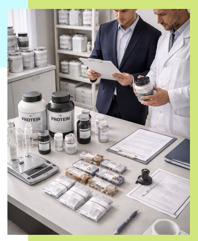 Сертификация спортивного питания в Новокузнецке от 15411 р., Алешин-Нвк