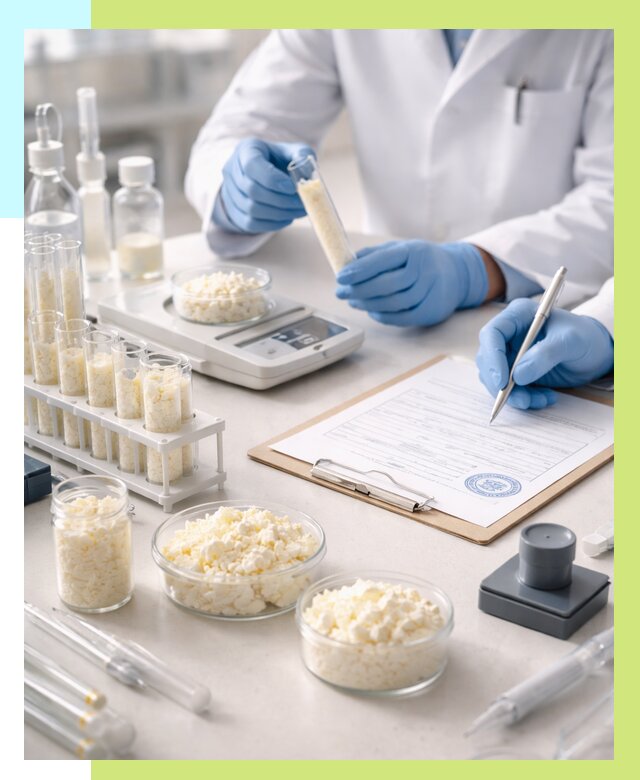 Сертификация творога в Новокузнецке от 12329 р. под ключ | Алешин-Нвк