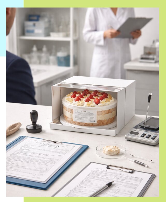 Сертификация тортов в Новокузнецке от 9247 р. заказать | Алешин-Нвк