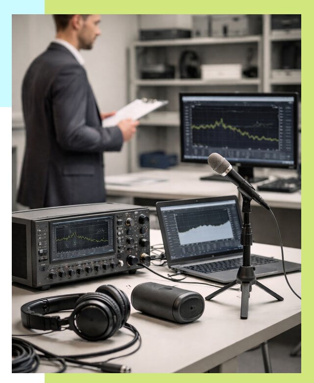 Сертификация аудиотехники в Новокузнецке от 15411 р., Алешин-Нвк