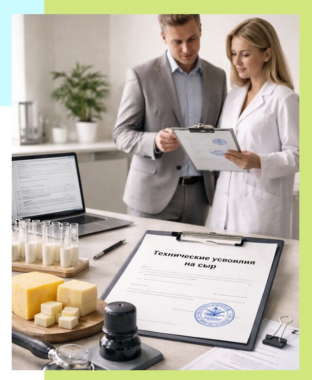 ТУ на сыры в Новокузнецке срочно от 12329 р. — оформление | Алешин-Нвк