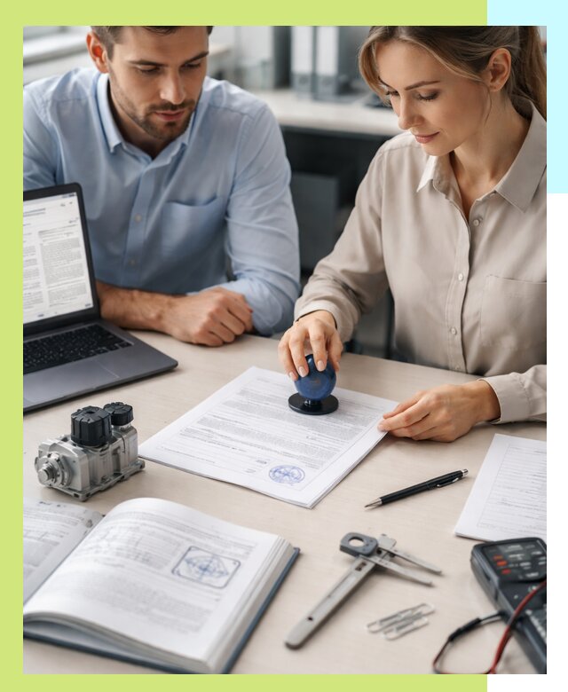 Выдача паспорта изделия и техническая экспертиза продукции в Новокузнецке