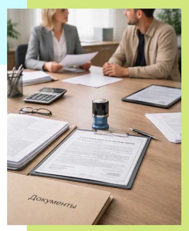 Сертификат соответствия на продукцию в Новокузнецке от 15411 р.|Алешин-Нвк