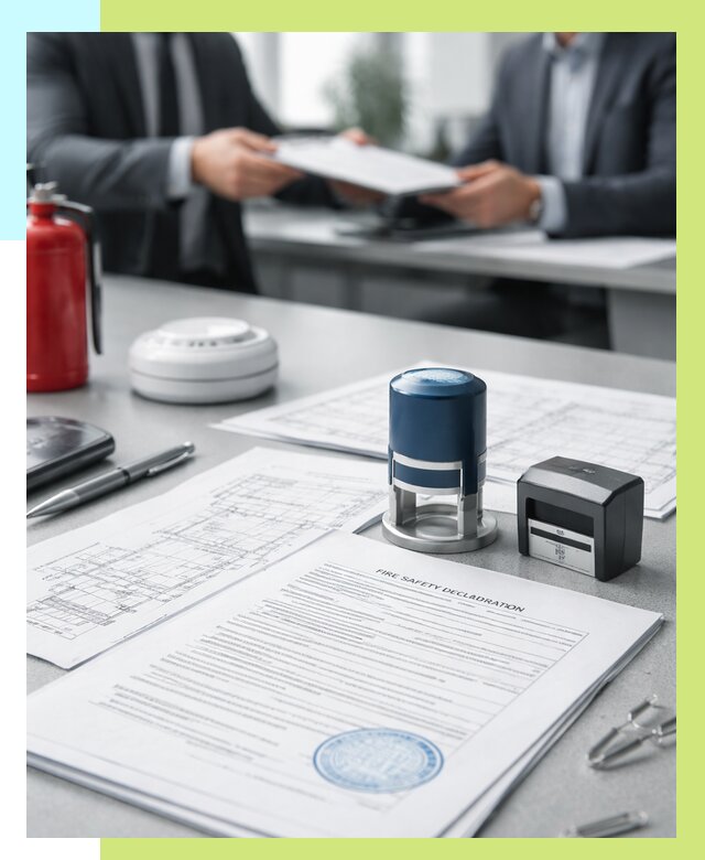 Декларация пожарной безопасности в Новокузнецке от 8219 р. | Алешин-Нвк