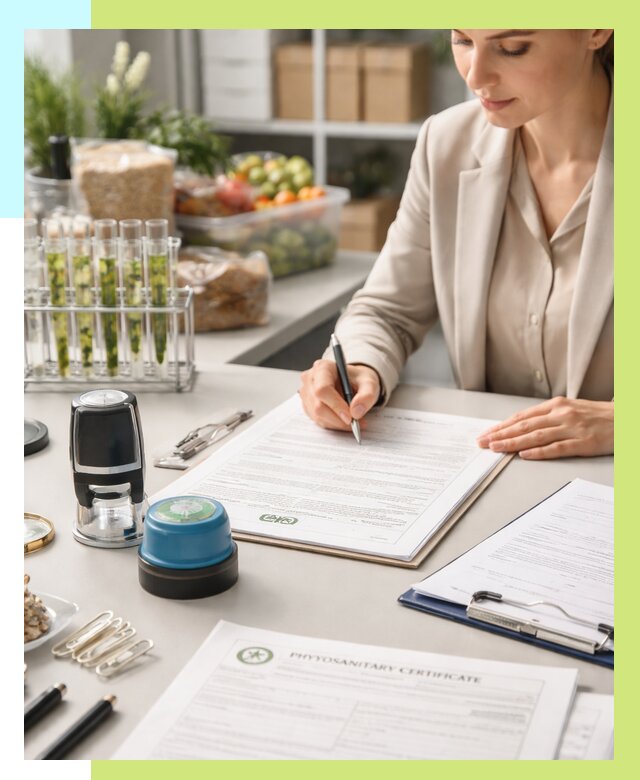 Фитосанитарный сертификат оформить в Новокузнецке от 4623 р. | Алешин-Нвк