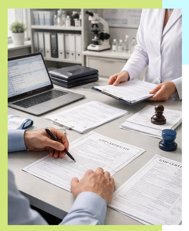 Оформление сертификата GMP в Новокузнецке для фармпроизводства