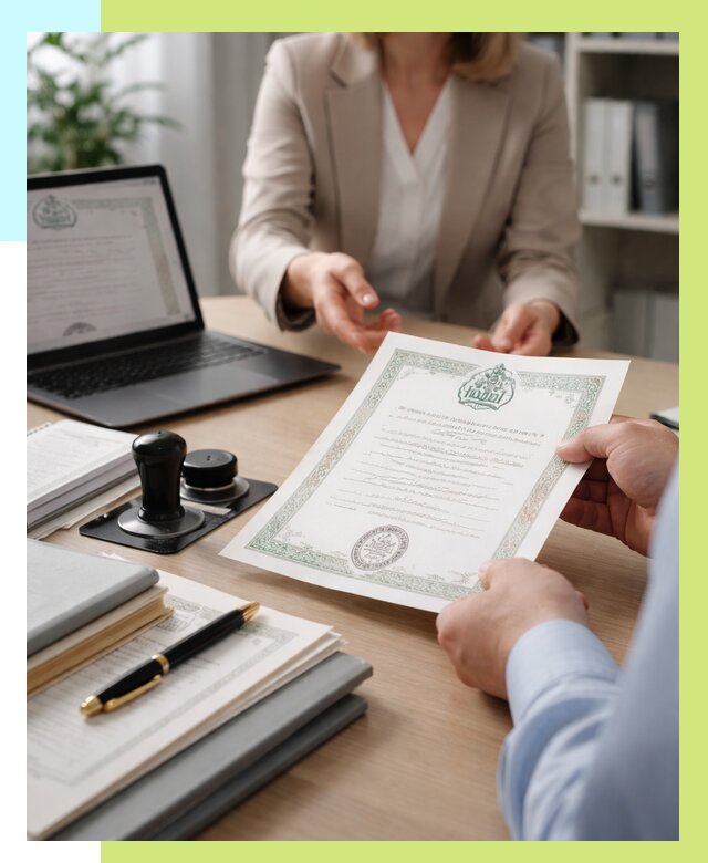 Халяль сертификат в Новокузнецке, получить от 15411 р. | Алешин-Нвк