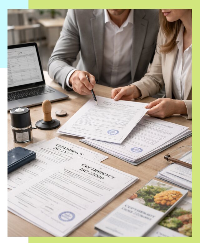 Сертификат ISO 22000 в Новокузнецке от 41096 р. под ключ | Алешин-Нвк