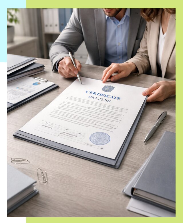 Сертификат ISO 22301 в Новокузнецке от 46233 р. | Алешин-Нвк срочно