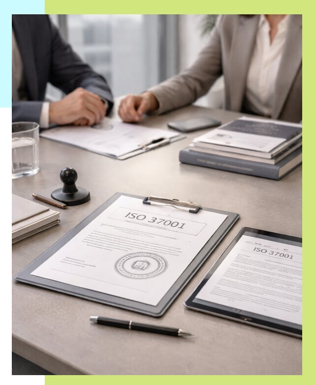 Сертификат ISO 37001 в Новокузнецке оформить от 123288 р. Алешин-Нвк