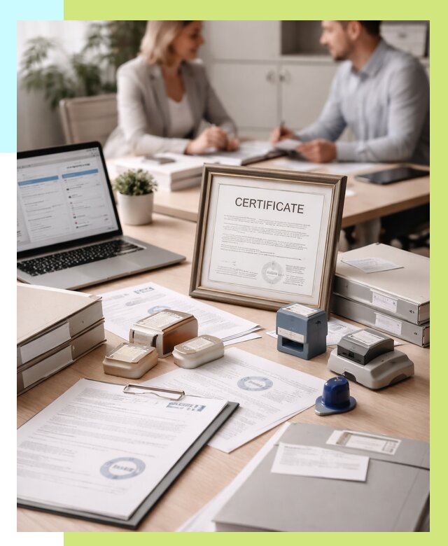 Сертификация компании в Новокузнецке от 46233 р. | Алешин-Нвк — заказ